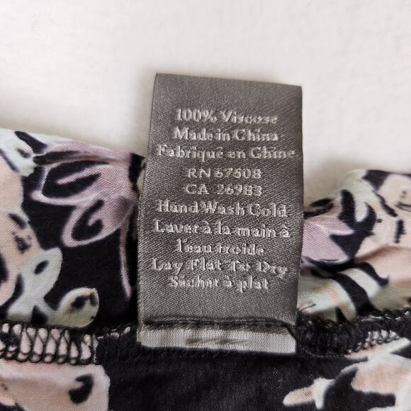 Vince Camuto Kimono Womens M Boho Floral Open Front Top Swim Coverup Vacation - Picture 11 of 15